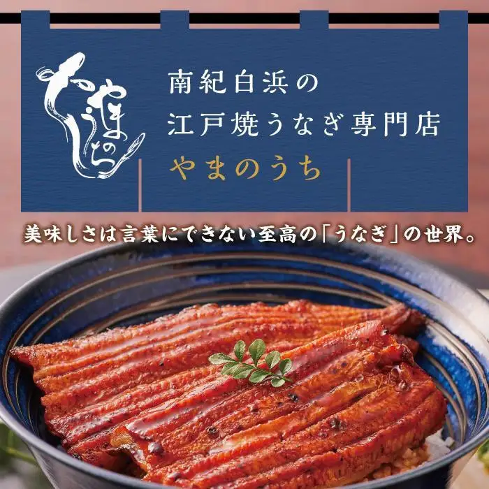 〈うなぎ専門店やまのうち〉江戸焼き うなぎ 蒲焼き 2尾
