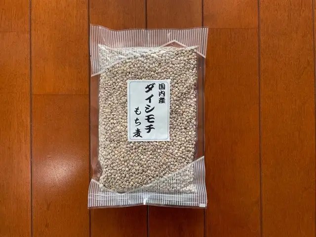 国内産 麦ごはん4種セット(押麦500ｇ、はだか麦330ｇ、ダイシもち麦250ｇ、もち麦300ｇ　各1個)|麦ごはん