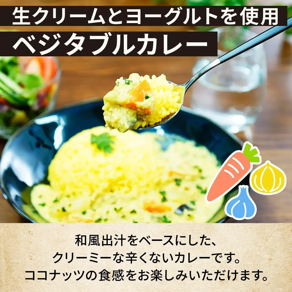 《無地熨斗》 コーノスパイス ベジタブルカレー 200g×3パック スパイスカレー 和風出汁 クリーミー ココナッツ 小麦粉不使用 グルテンフリー  CONO SPICE コーノコーラ 愛知県 名古屋市