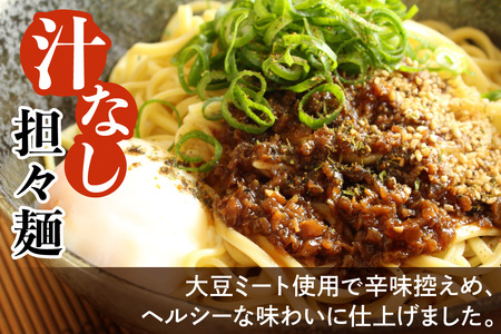 瀬戸内麺工房なか川 広島流汁なし担々麺 10食セット たれ・すり胡麻・七味唐辛子付き [2287]