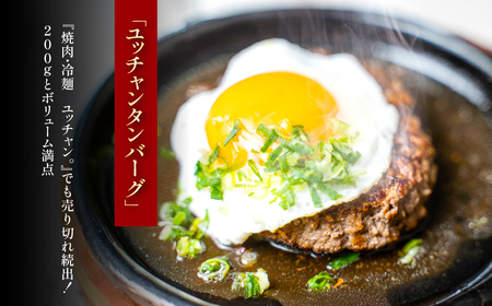 ユッチャン タンバーグ (200g×6個) ふるさと納税 福知山市 人気 おすすめ ランキング ハンバーグ タンバーグ 牛タン タン 200g 個包装 ボリューム ユッチャン 送料無料 【fc-EO021-C】【焼肉・冷麺ユッチャン。】