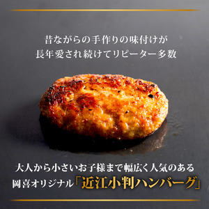 【ハンバーグ】近江牛 入り ハンバーグ 75g×10個 [E531] 日本三大和牛 牛肉 黒毛和牛