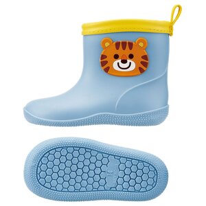 ワッペン付レインブーツ　１４ｃｍ　チアフルタイガー　5-127