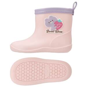 ワッペン付レインブーツ　１４ｃｍ　Ｓｗｅｅｔ　Ｂｅａｒ 5-129