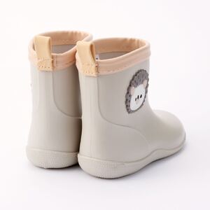 ワッペン付レインブーツ　Ｐｏｍｐｏｎ'sハリネズミ　16cm　5-105