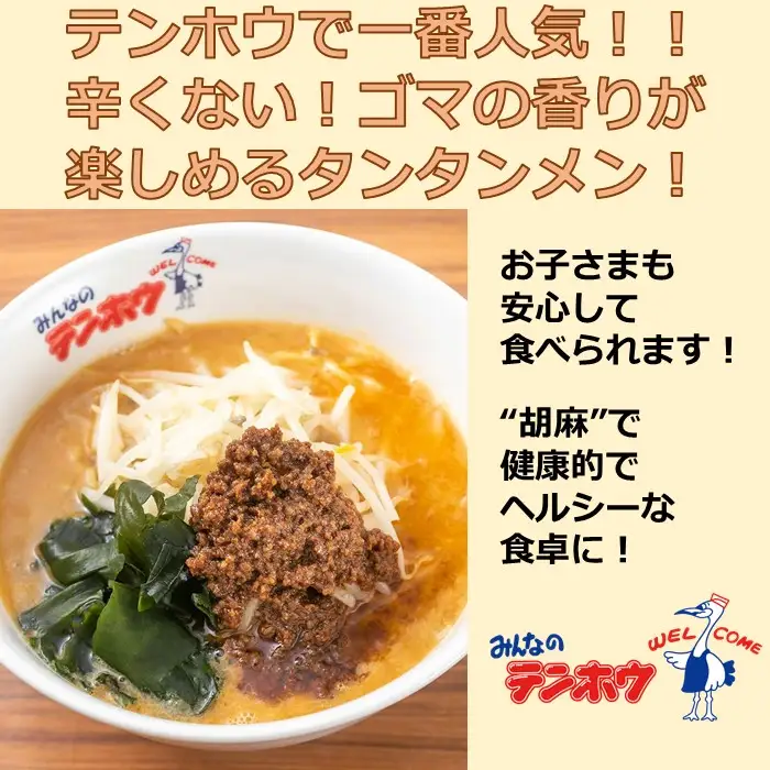 タンタンメン 3袋[6食入り] / テンホウ 担々麺 ラーメン 信州 長野県 諏訪市 諏訪 [21-10]
