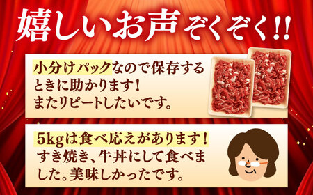 【全12回定期便】【訳あり】博多和牛 切り落とし 5kg(500g×10p） 桂川町/株式会社 MEAT PLUS [ADAQ131] 切り落とし肉 牛肉 国産 小分け 大容量