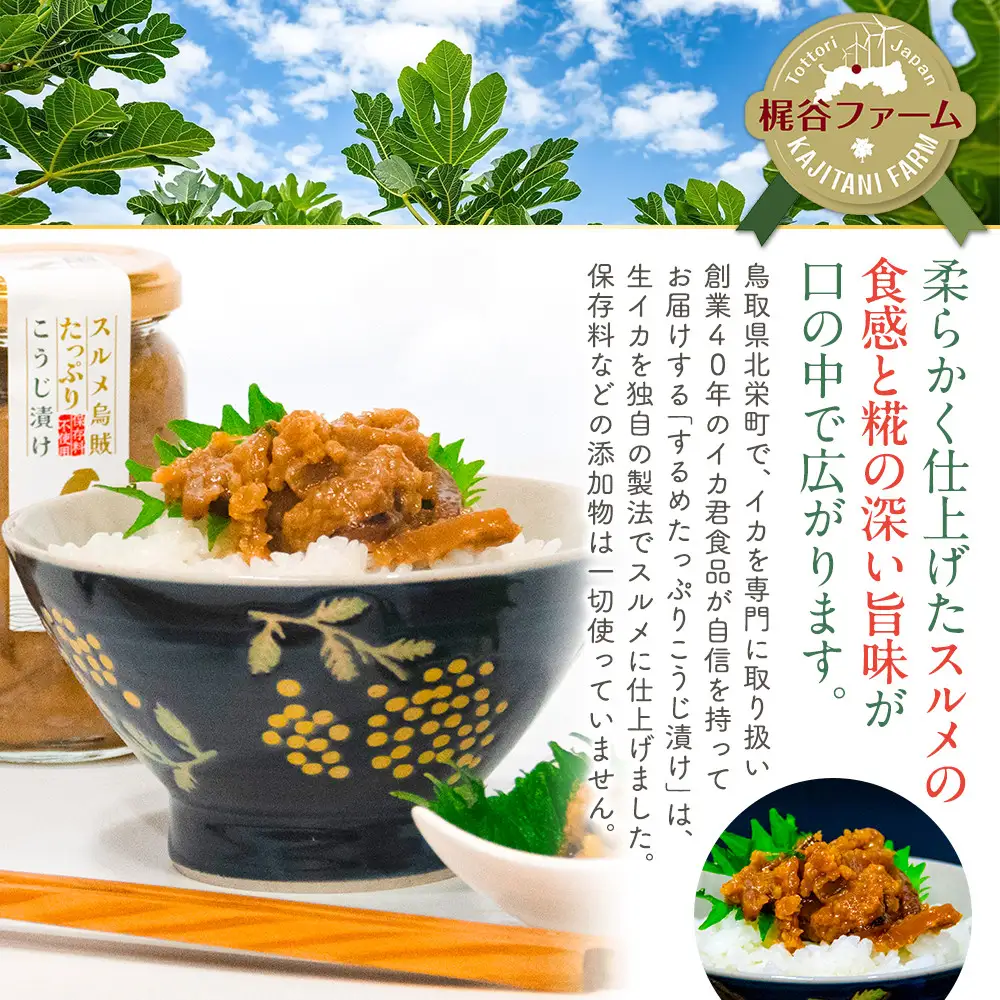 1006.するめたっぷりこうじ漬け 3瓶