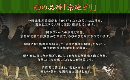 福知山産 京地どり もも肉・むね肉セット (1.5kg 1羽分) ふるさと納税 福知山市 人気 おすすめ ランキング 鶏肉 もも肉 むね肉 京地どり 地鶏 【fc-ZP006】【株式会社 岡本ファーム】