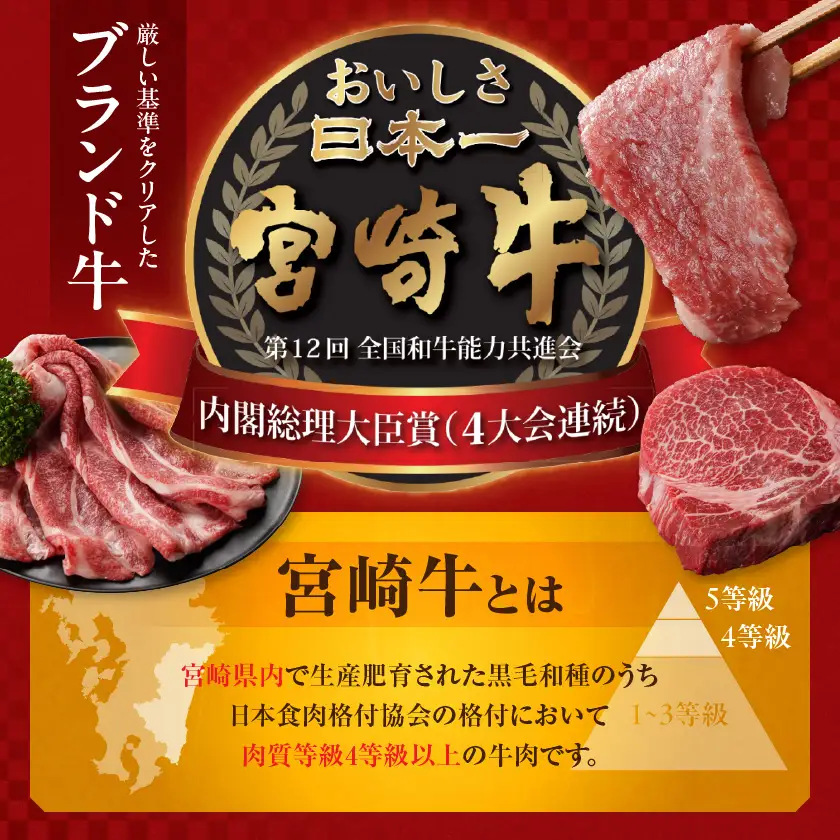 宮崎牛ヒレステーキ2枚(合計300g)〔22-N301〕_(都城市) 宮崎県 都城市 宮崎牛 ヒレ ステーキ 希少 霜降りと赤身のバランス