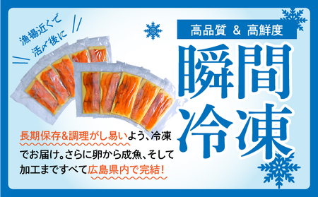 国産サーモン 詰め合わせセットF 約1.2kg [切り落とし (80g×10P)+スモーク (40g×10P)] 小分け パック 広島レモンサーモン [1966]