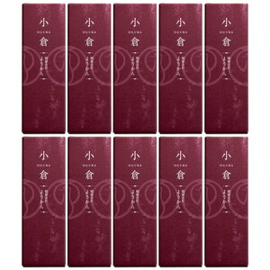 鶴屋吉信 ようかん 小倉 10本入 羊羹 和菓子 羊羹