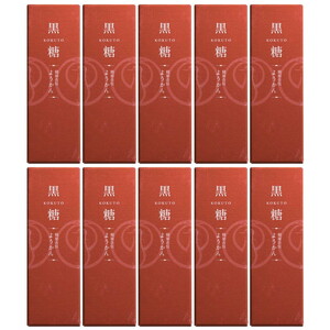 鶴屋吉信 ようかん 黒糖 10本入 羊羹 和菓子 羊羹