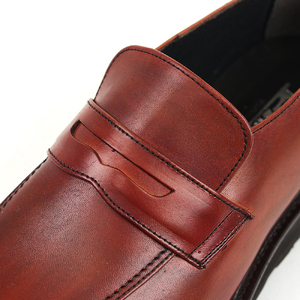 0288 カジュアルシューズ ローファー 3Eウィズ　BROWN（ブラウン）　メンズ ファッション 靴 シューズ 本革　25.0cm?27.5cm BN003 27.5cm
