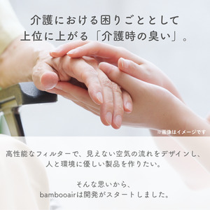 BANBOO AIR（バンブーエア） 竹炭活性炭脱臭装置 （グリーン）