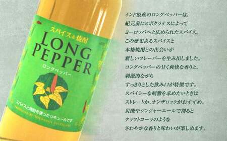 スパイス＆焼酎 ロングペッパー25度 700ml×1本