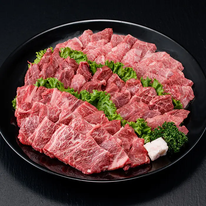 おおいた和牛 焼肉用 3点 セット 焼肉のタレ付き (合計1.2kg・3種×各400g)  ロース バラ ばら モモ 焼肉 たれ 和牛 牛肉 国産 冷凍 【opay014】【まるひで】