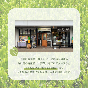 アイスクリーム 抹茶 小野茶 ソフト 6個セット ソフトクリーム  スイーツ 【MK】