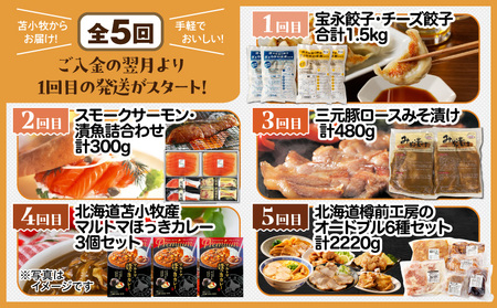 【 全5回 ・ 隔月 】今日の おかず はこれで決まり！食卓 助っ人 定期便 T000-T04-02 惣菜 総菜 加工食品
