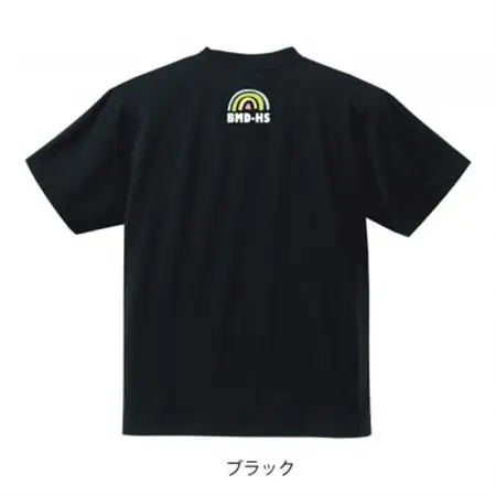 JTTA公認　卓球ユニフォーム【男女兼用(ドライ):Mサイズ】ネバーバックダウンB　ブラック【1657854】