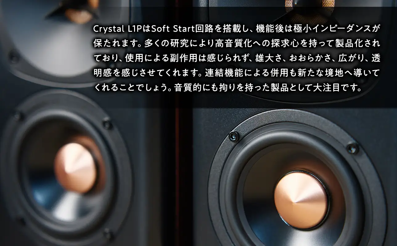 電源タップ Crystal L1P［hi-0021-031］