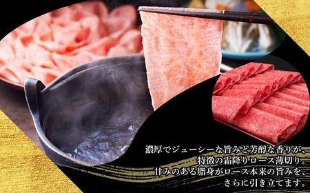 博多和牛 A5 A4等級 特選 ロース うす切り 計1kg 5回 定期便 | ロース