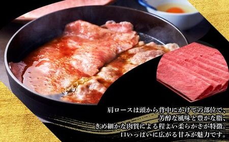博多和牛 A5 A4等級 厳選 肩ロース うす切り 計1kg 10回 定期便 | ロース