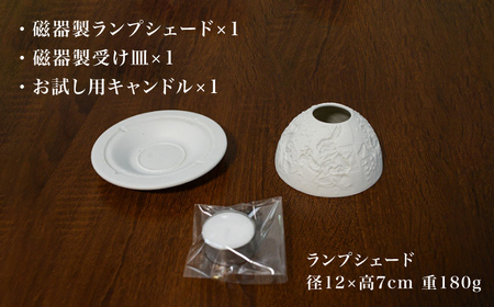 【陶器市特集】【波佐見焼】リトファニーキャンドルライト〈不思議の国のアリス〉【ルセラ・ポーセリン】[CG14]
