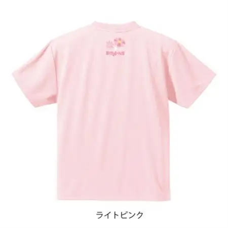 JTTA公認　卓球ユニフォーム【男女兼用(ドライ):140サイズ】ネバーバックダウンA　ライトピンク【1658749】