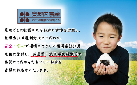 【令和8年産】【先行予約】ミルキークイーン 10kg (5kg×2袋) 福岡県宮若産〈安河内農産〉【9月上旬より順次発送】　[M793-2]　米 お米 九州のお米食味コンクール金賞米 精米 ブランド米 コメ ご飯 白米