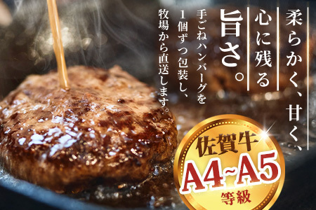 佐賀牛 柔らかハンバーグステーキ8個(H122136)