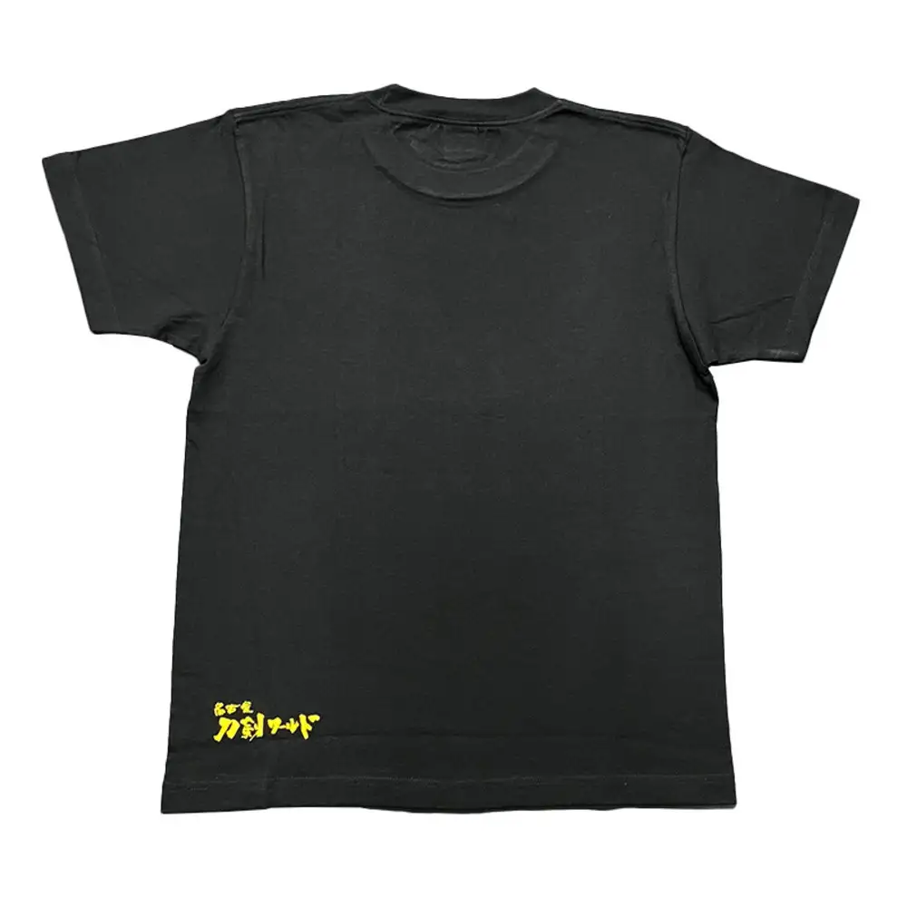 オリジナル【三英傑家紋Tシャツ】Lサイズ（ブラック）／名古屋刀剣博物館