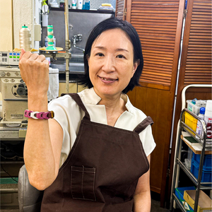 30分でできる　小学生から参加OK　本革ブレスレット作り　【2名様分】 【kt057-001-1】体験