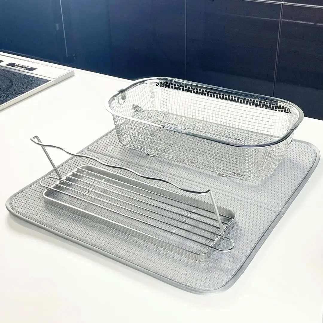 すっきり暮らすセット（深型+マット+ジャグボトル） 水切りかご ステンレス 食洗機対応 燕三条製 [ビーワーススタイル] 【021S080】