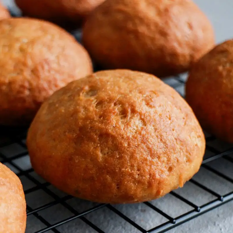 グルテンフリー/乳製品/白砂糖不使用の米粉丸パン9個セット【addk0002】