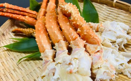 網走産幻の茹でイバラ蟹脚 約1.6kg ABAO2203