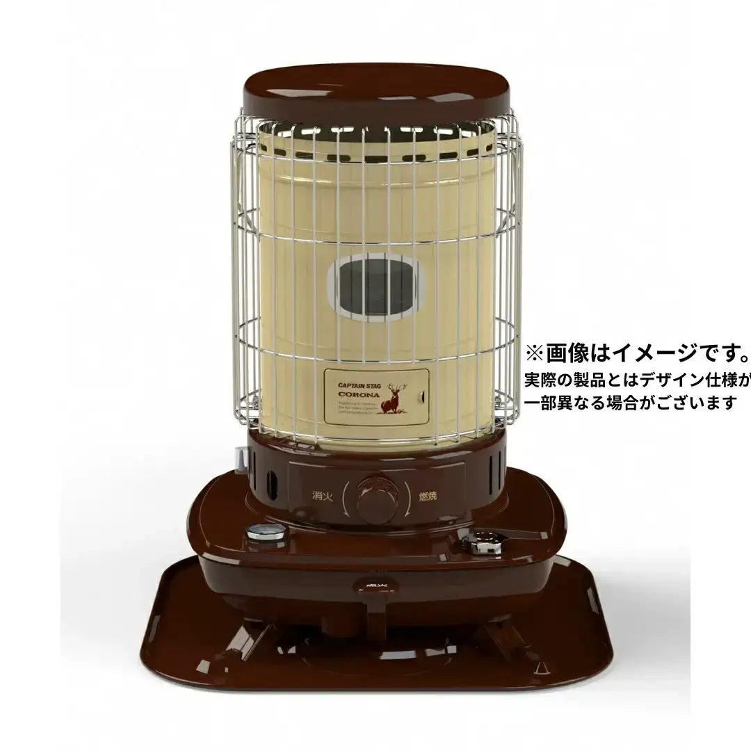 [キャプテンスタッグ×コロナ] 石油ストーブ(BE／BR) 13~18畳 SL-51CS-CT 2025年新色 灯油ストーブ 防災用品 キャンプ用品 アウトドア用品 暖房 ストーブ【105S006】