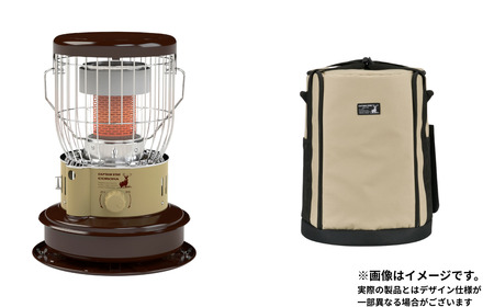 [キャプテンスタッグ×コロナ] 石油ストーブ(BE／BR) ケース付 9~12畳 SZ-32CS-CT 2025年新色 灯油ストーブ コロナ 防災用品 キャンプ用品 アウトドア用品 暖房 ストーブ 【136S005】