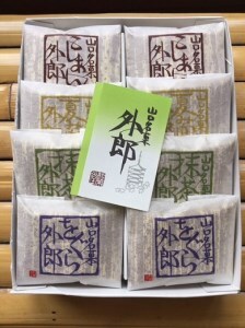 D180 ラムレーズン外郎を含む5種類の生外郎20個セット