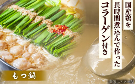 「上田商店」博多もつ鍋セット(白味噌/3人前)[BGAD055]もつなべ味噌