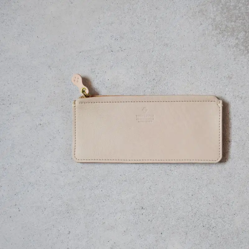 Teha’amana Square pencase Basic テハマナ スクエアペンケース　ベーシック キャメル