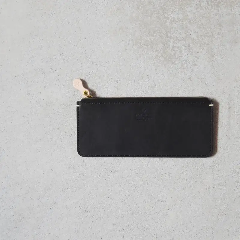 Teha’amana Square pencase Smoke テハマナ スクエアペンケース　スモーク ブラウン