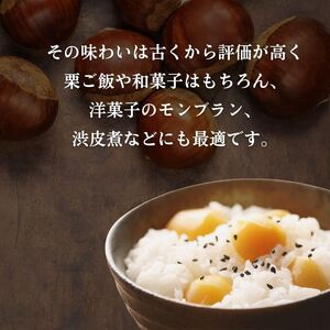 【先行予約 数量限定】2026年度産 丹波くり 2Lサイズ 1kg 和栗 丹波栗