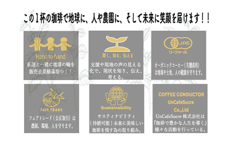 軽井沢焙煎所　オーガニック レギュラーコーヒーのセット 豆 6種類　各100g 計6袋 600g 飲料 類コーヒー豆 ドリップ 美味しい 空気 環境 苦み 優しい 甘み フルーティー ロングセラー 一番人気 カフェオレ