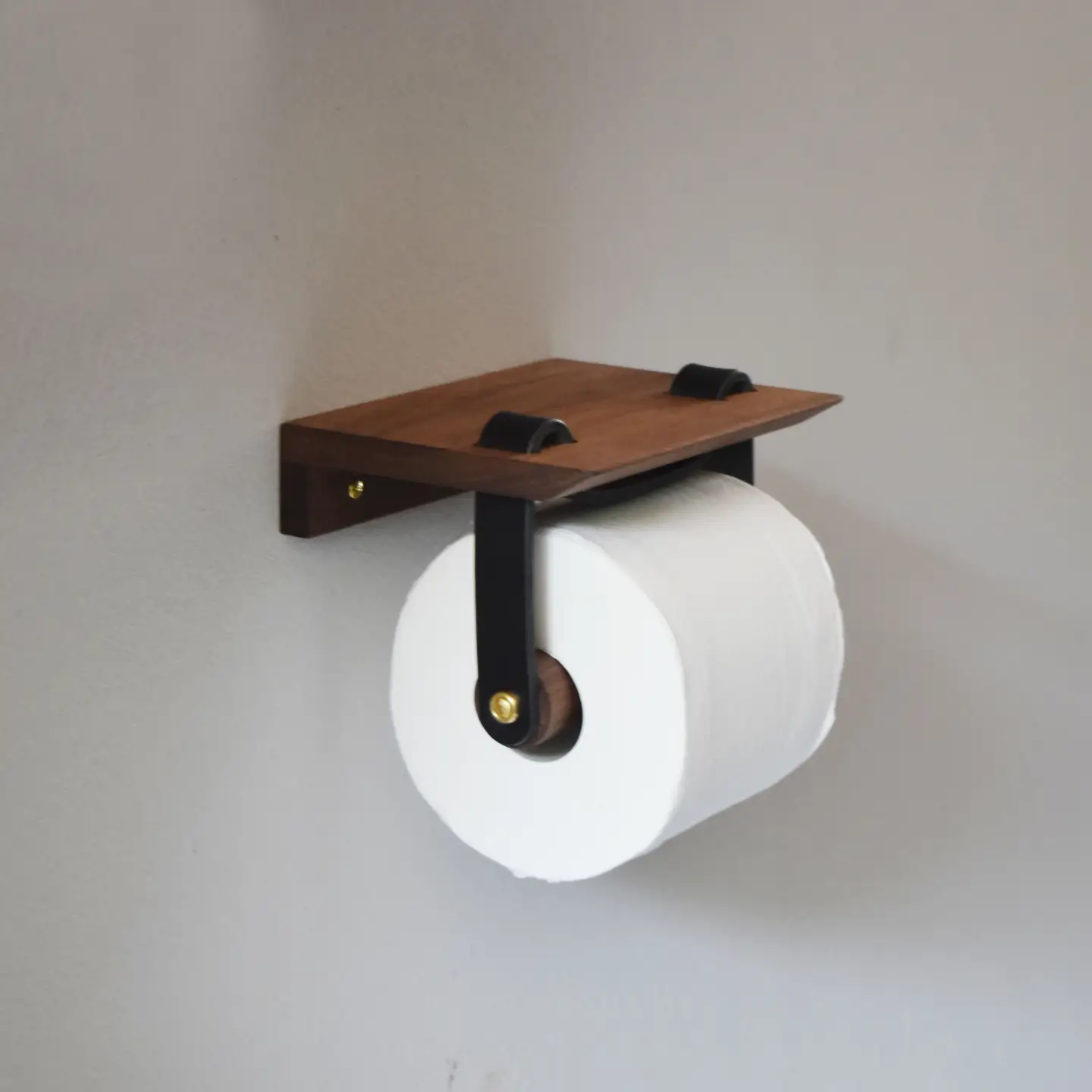 Teha’amana Toilet paper holder テハマナ トイレットペーパーホルダー ウォールナット ブラウン