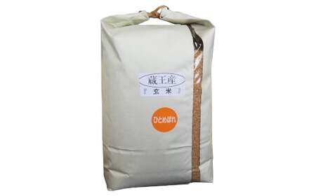 【令和7年産米】蔵王産　ひとめぼれ　玄米5kg ／ 米 ごはん ご飯 玄米 5kg 2025年産 令和7年産 新米 東北 宮城県産 蔵王産　【04301-0389】