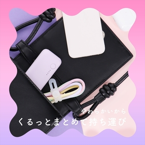 グラデーションケーブル USB-C to USB-C 60W iPhone16e 16 15 Android各種 iPad Macbook しなやか 絡まない 急速充電 PD60W データ転送 ケーブルバンド付 1m 2年保証 （MOT-SCBCCG100-FN） ファジーネーブル【 ケーブル ガジェット 海老名市 】