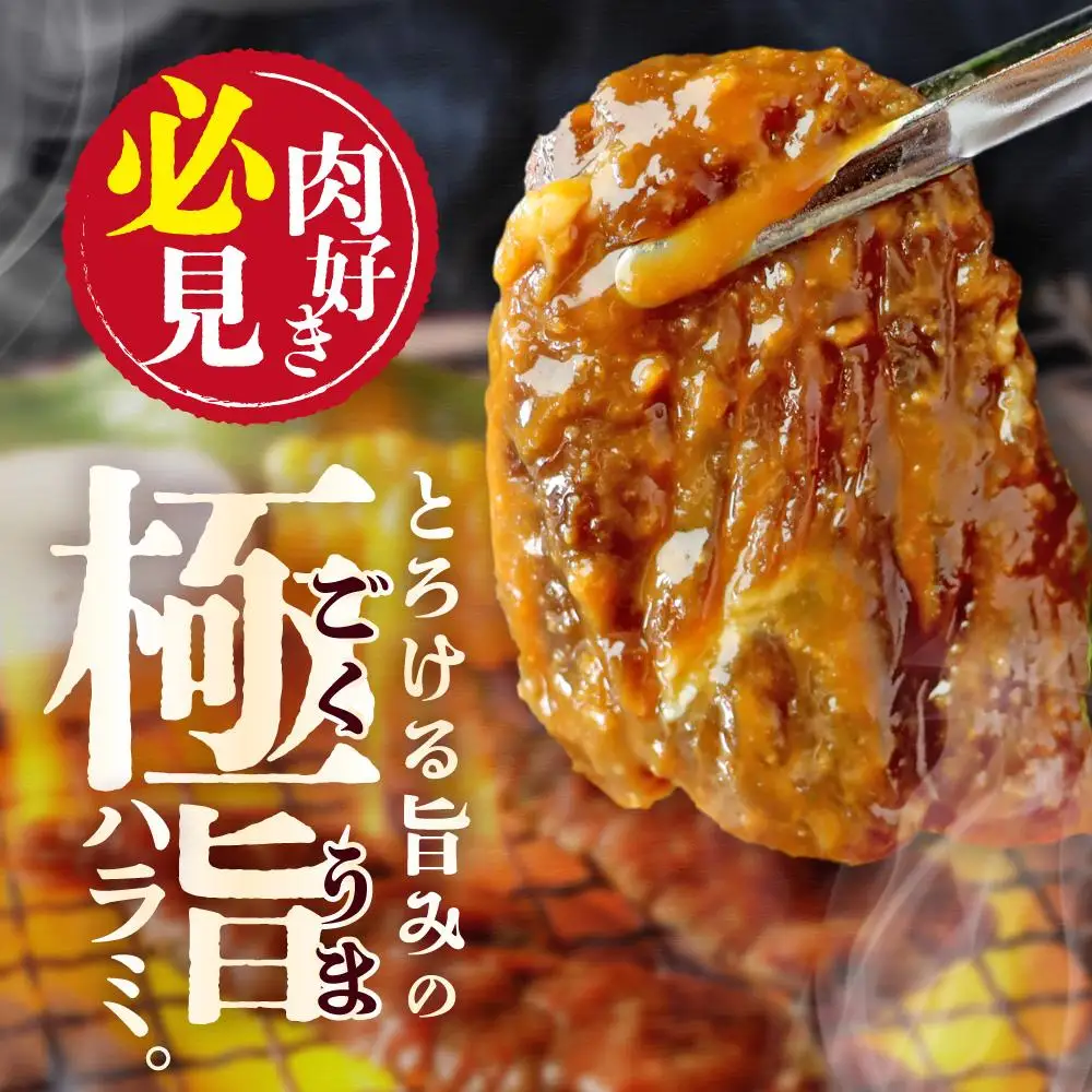牛ハラミ コク旨醤油ダレ 1.2kg (400g×3pc)