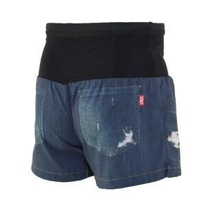 R×L（アールエル） WILD DRY DENIM V ランニングパンツ PM6ポケット ベリーショート（メンズ）デニムブルー Lサイズ