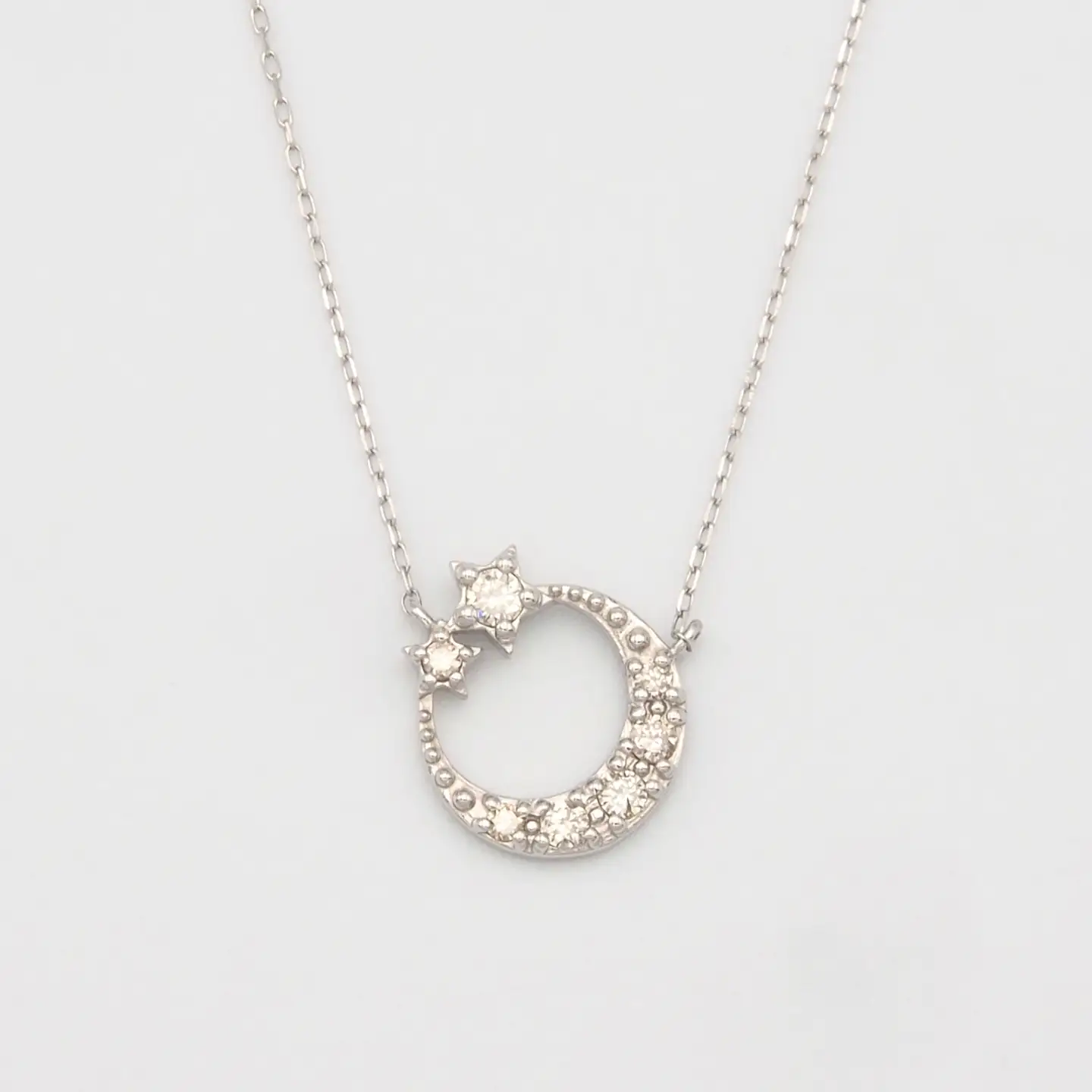 PT900/PT850 0.10ct ダイヤモンド ペンダントネックレス HH-019742 SWBT009